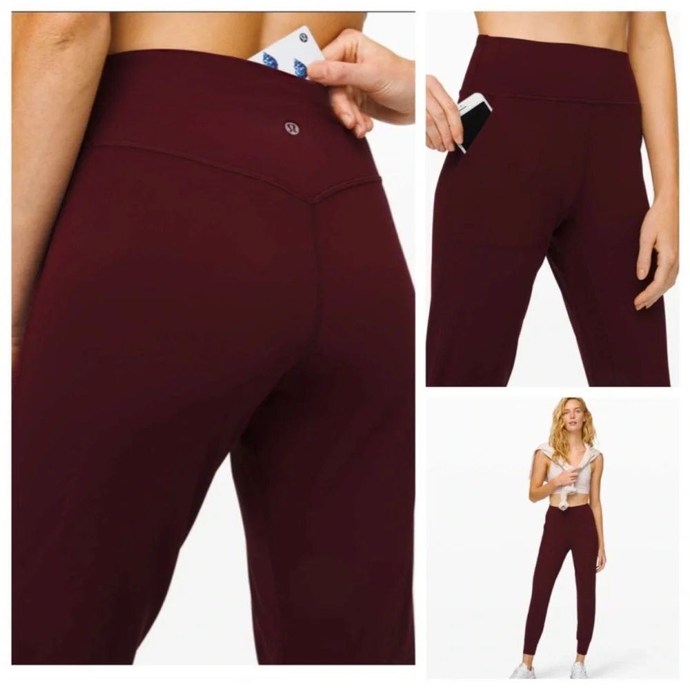 NEW Lululemon Align Jogger 28" Garnet Size 4 - Picture 2 of 7